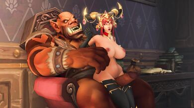 Orc Thighjob with Alexstrasza: Scavenger's Sensual Fantasy [Explicit Animation]