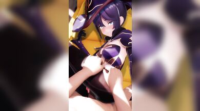 Mona, fully clothed and in glorious 4K quality, explores her inner desires through the power of RindouMMD