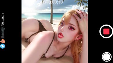 Beach Bitch Marin Gets Nailed by a Horny Sea Creature in 'Marin Relaxes on the Beach'
