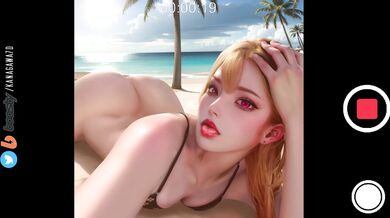 Beach Bitch Marin Gets Nailed by a Horny Sea Creature in 'Marin Relaxes on the Beach'
