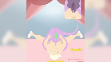 A Strange Cloud: Spike Banging Applejack