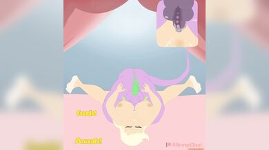 A Strange Cloud: Spike Banging Applejack