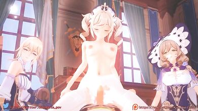 Erotic Harem Hijinks in 'Harem Impact' Ep. 1