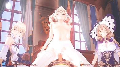 Erotic Harem Hijinks in 'Harem Impact' Ep. 1