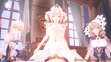 Erotic Harem Hijinks in 'Harem Impact' Ep. 1
