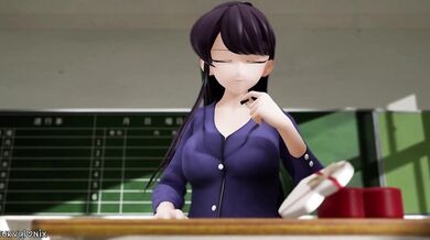 Futanari Komi's Anal Toys