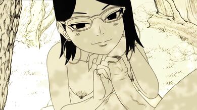 Sarada's Sensual Steps with Angelic Sound