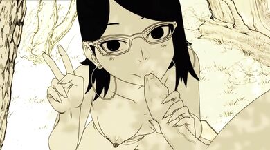 Sarada's Sensual Steps with Angelic Sound