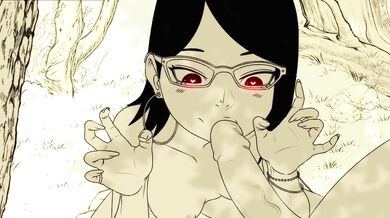 Sarada's Sensual Steps with Angelic Sound