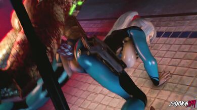 Sarah's Rough Sex with the Alien Monster [26 Regions HQ]