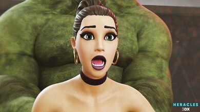 The Incredible Hulk vs. She-Hulk: A Sexy Showdown