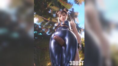 Chun-li's Booty Battleground [threedust]
