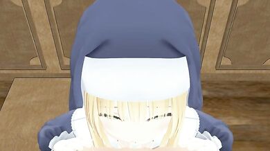 Elena's Sinful Tongue for Your Rod's Purification