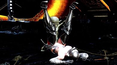 Goblin's Rape Fantasy Fulfilled by Femme Warrior