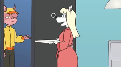 Jerked Off by Pizza Delivery Boy [Kostos art]