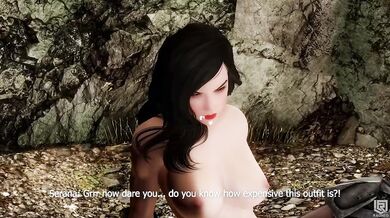 Serana's Shameful Defilement by the Pathetic Dawnguard