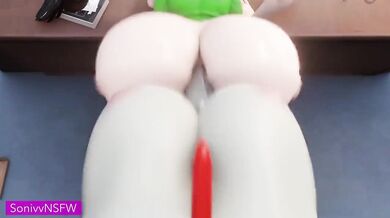 Chara Gets Fucked by Gardevoir's Massive Cock in a Hardcore Sequel