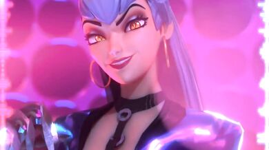 Evil Bitch Seduces and Dominates with her Sexy Animation Skills in 'EVIL - Evelynn' by Crisisbeat