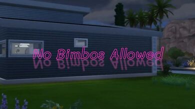 Bimbo Ban: No Dumb Blondes Allowed in this XXX Trailer