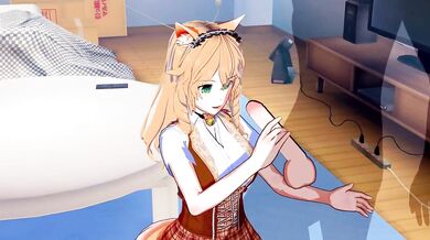 Hey, sis! I found a stash of forbidden hentai magazines under my bed!