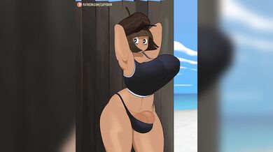 Slutty Capy Diem Gangbang in the Playground Swings