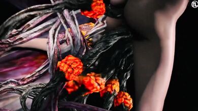 Star Wars: Rey's Forceful Threesome with Sith Lord Kylo Ren & His Evil Tentacles