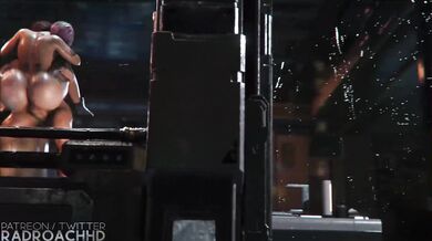 Futuristic Cyber Slut Gets 4K Dick-Down from Phantom Licker