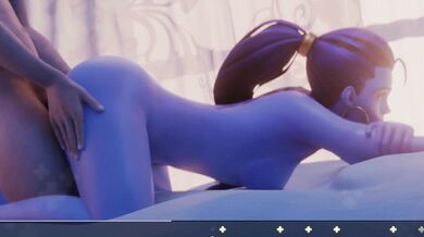 The Ultimate Cumshot Challenge: Overwatch Heroes Take on Kings Row Hard Mode Round 20