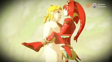 Link and Mipha's Lusty Rendezvous