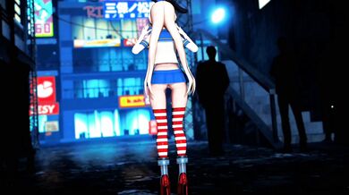 Jizz on my Tits and Ass in the Making of Shimakaze's Big Creampie