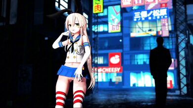 Jizz on my Tits and Ass in the Making of Shimakaze's Big Creampie