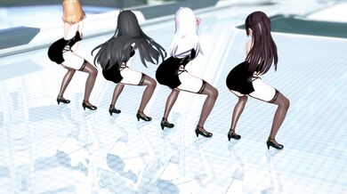 Making love with a sexy anime avatar in virtual reality.