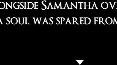 The Cumming Conclusion of a Thirsty Slut: Samantha's Seduction by the Vampire Hunter