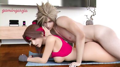 Jessie's Anal Creampie Adventure with Cloud [Gamingarza]