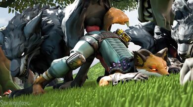 Fenex Gets Fucked By Wolves: A Hairy Tail of Debauchery