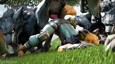 Fenex Gets Fucked By Wolves: A Hairy Tail of Debauchery