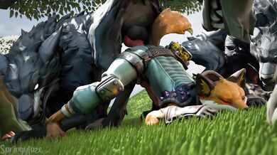 Fenex Gets Fucked By Wolves: A Hairy Tail of Debauchery