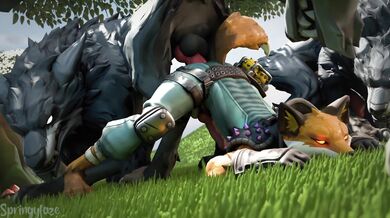 Fenex Gets Fucked By Wolves: A Hairy Tail of Debauchery