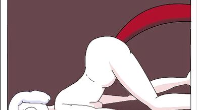 Hentai: Ms. Angel gets possessed by the Demon Lord and gets her tight pussy destroyed!