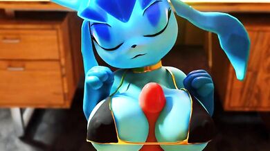 'Wild Pokemon Gangbang with Glaceon and Paizuri in 3D X-Rated Hentai Video'