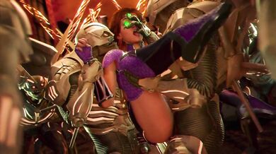 'Starfire gets gang raped by Parademons in an alien world - Froggysfm'