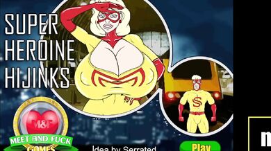 Super Slutty Heroine Hijinks
 or or
Super Sexy Heroine HijinksThe night brings a wave of crime and corruption to the streets of MNF metropolis, leaving its citizens feeling helpless. However, there is hope for justice as The Super Team has come together