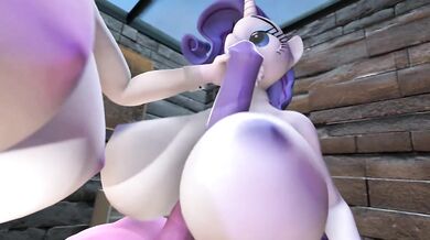 Rarity and Sweetie Belle's Anal Desires Fulfilled