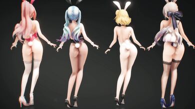 Miku and Friends Dance Ghost (000MM)