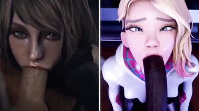 Ashley's Hot and Heavy Fuckfest with Deadpool's Sexy Sidekick Gwen Stacy!