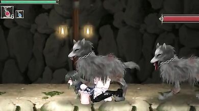 Wolf [D-lis] bangs Aradia in raunchy hentai sex session.