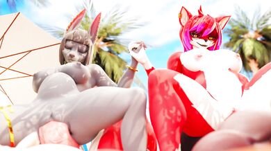 'Thrusting and Grinding at the Beach: The Ultimate Hentai Adventure [Xazter3D]'