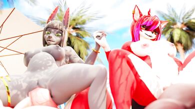 'Thrusting and Grinding at the Beach: The Ultimate Hentai Adventure [Xazter3D]'