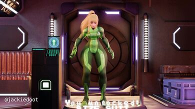 Explore the Depths of Samus' Jackie Dot in Her Expandable Suit [jackiedoot]