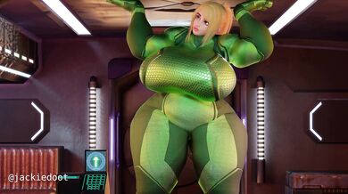Explore the Depths of Samus' Jackie Dot in Her Expandable Suit [jackiedoot]